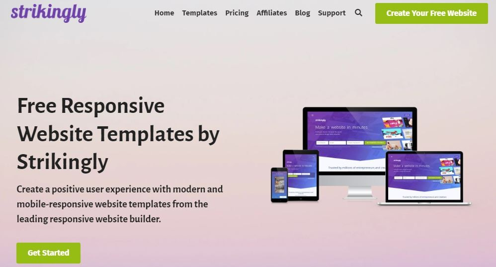 自適配螢幕尺寸的響應式網站 自適配螢幕尺寸的響應式網站